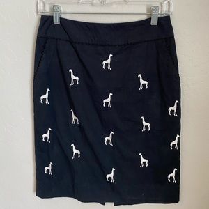 Pencil skirt. Originally from Anthropologie.